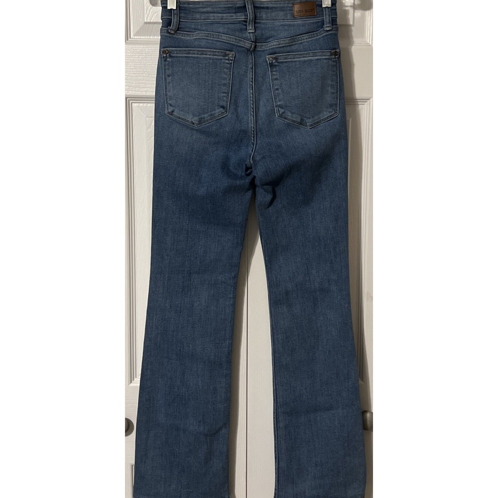Judy Blue High Waist Classic Contrast Wash Bootcut Jeans Size 3/26 (25x31) - Picture 10 of 10